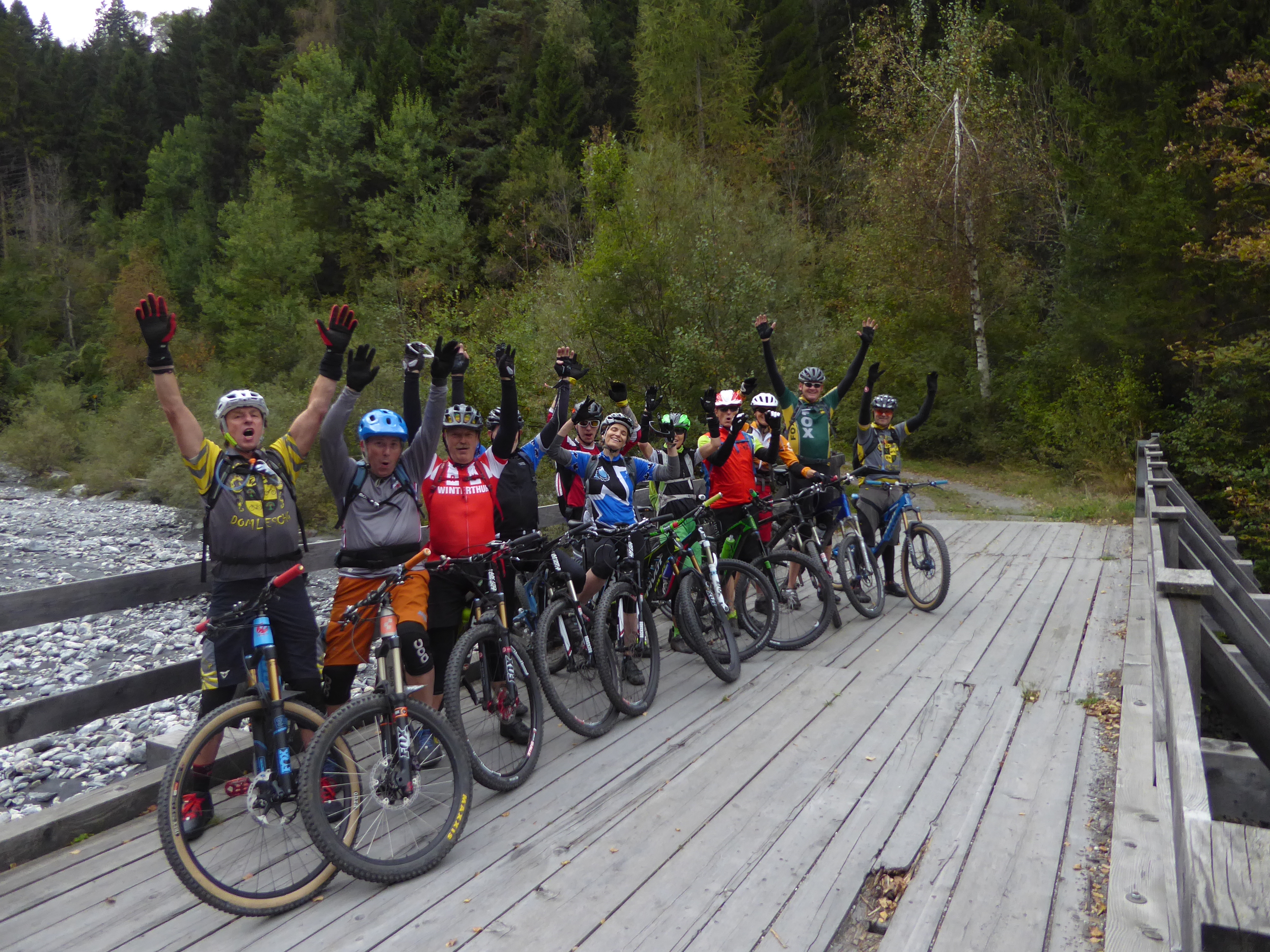FOX-Bikeweekend 2016 mit atemberaubenden Aussichten